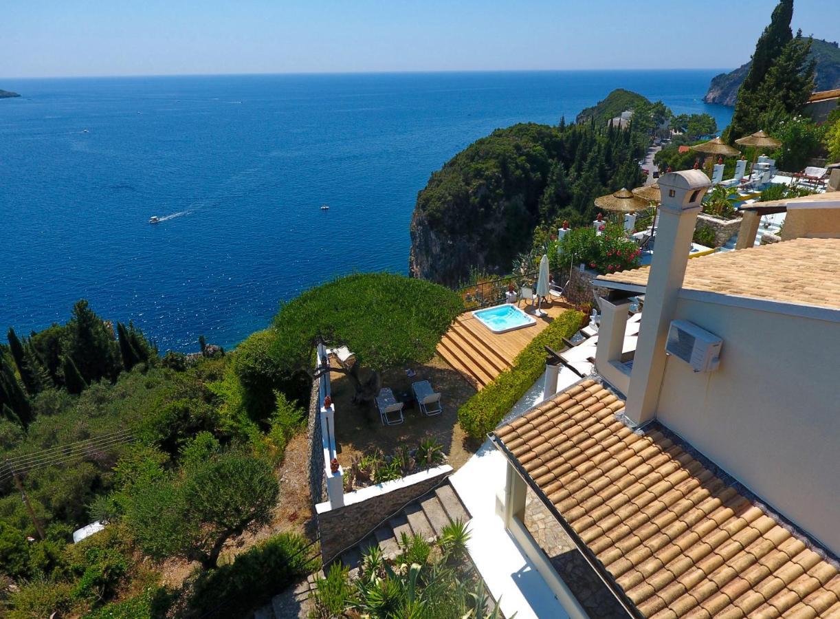 Elysium Apartments Corfu Paleokastritsa Exterior foto