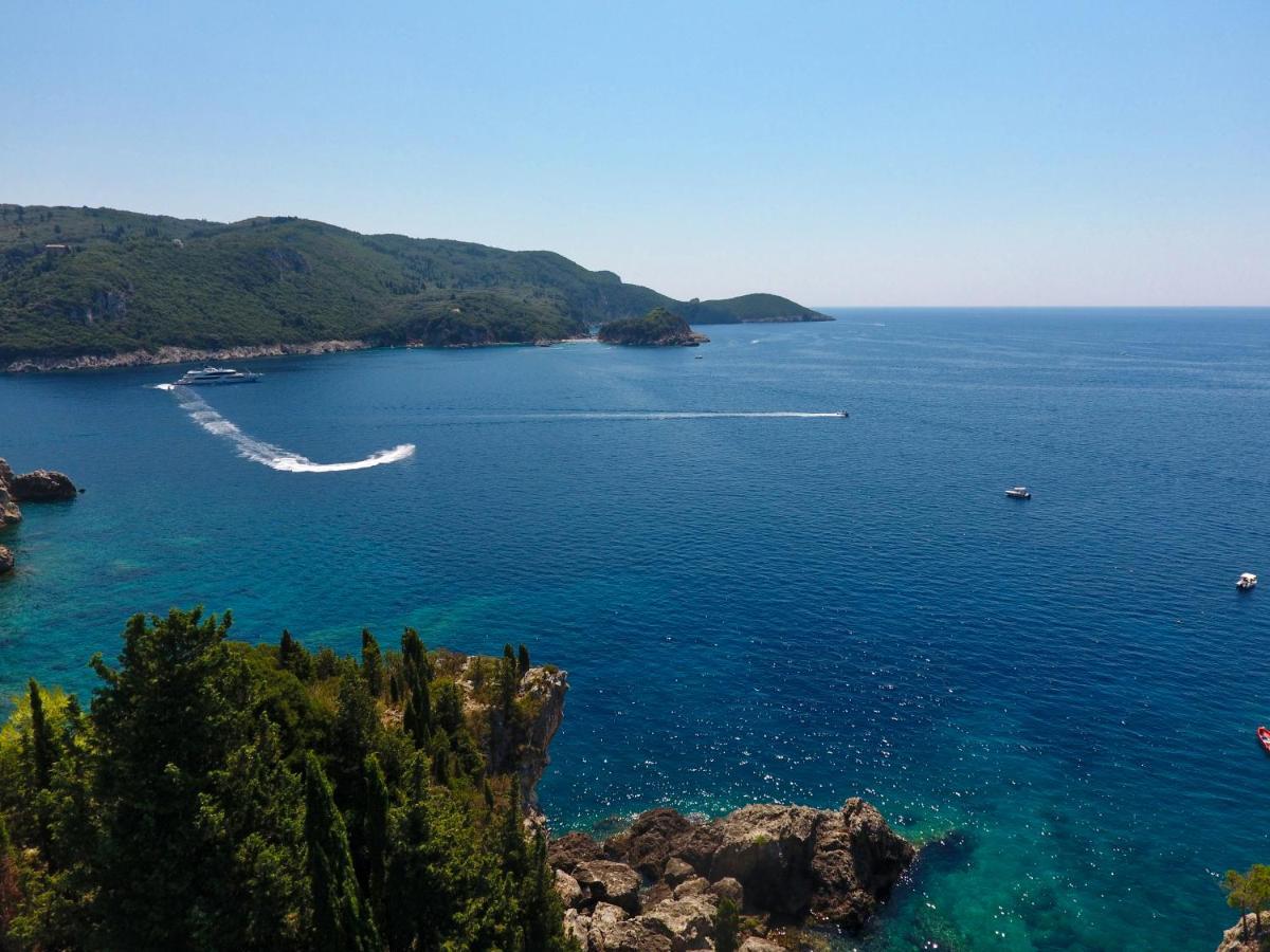 Elysium Apartments Corfu Paleokastritsa Exterior foto